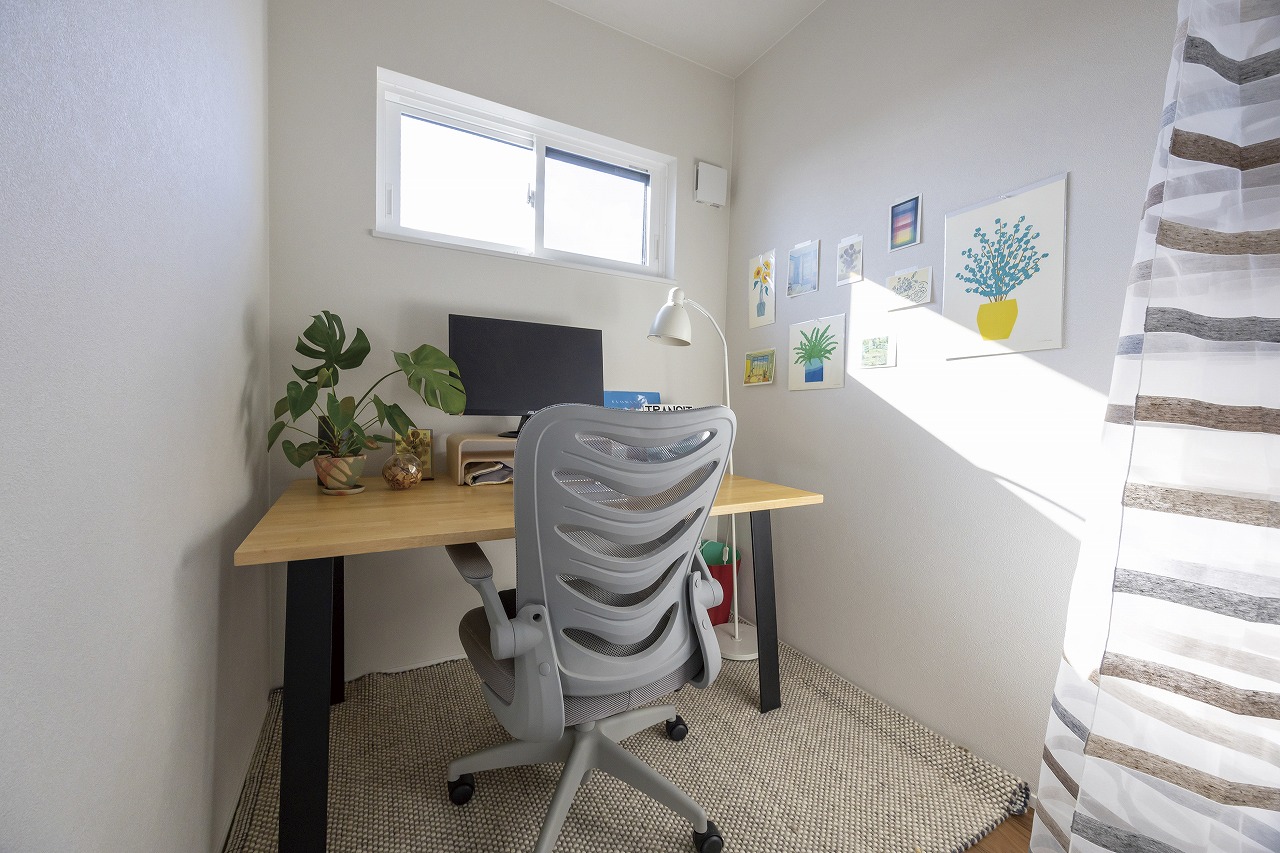在宅ワーク用の書斎
